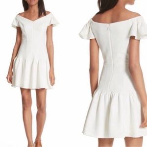 Rebecca Taylor off the shoulder dress